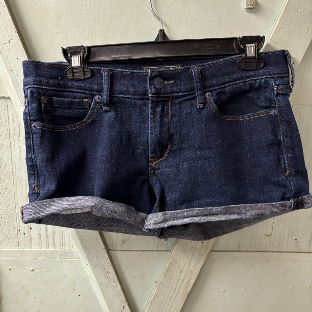 Abercrombie & Fitch Denim Shorts Size‎ 2 W 27 - Picture 2 of 14